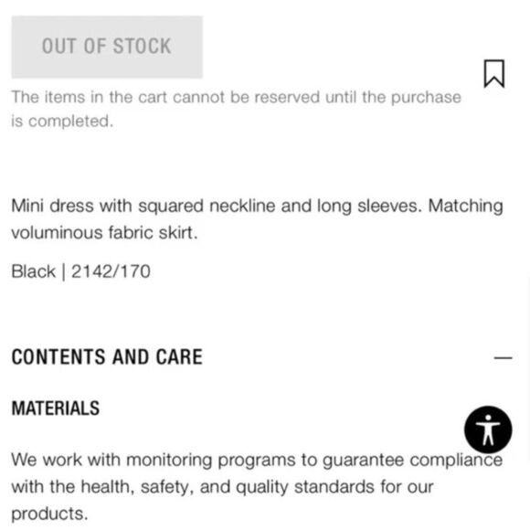 BLOGGER FAVORITE Zara black party dress NWT - small/med - Picture 9 of 11